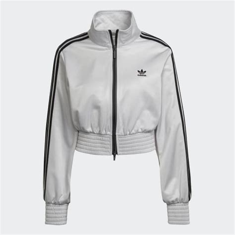 rote adidas jacke silber